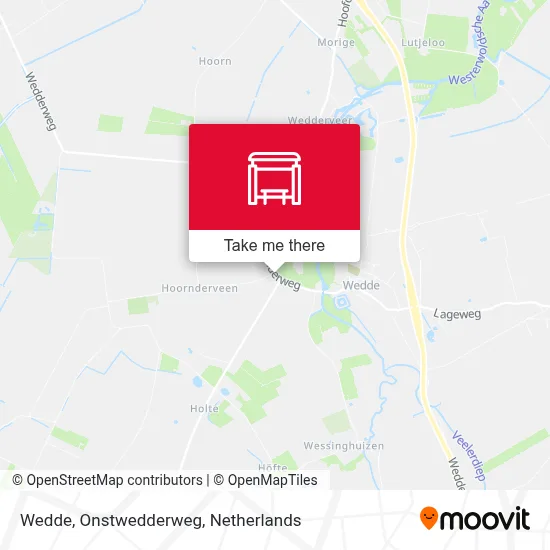 Wedde, Onstwedderweg map