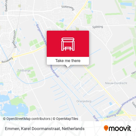 Emmen, Karel Doormanstraat map