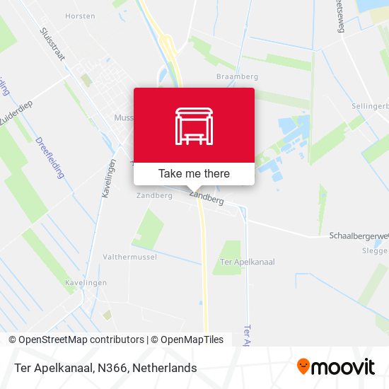 Ter Apelkanaal, N366 map