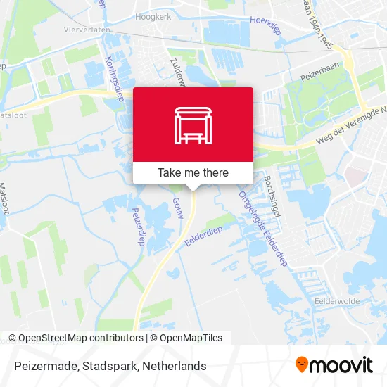 Peizermade, Stadspark map