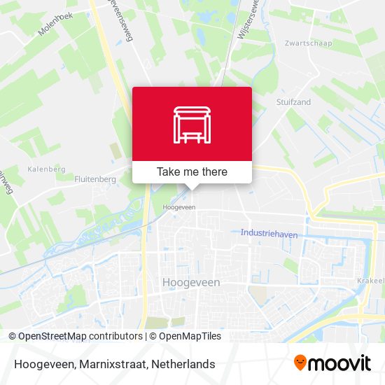 Hoogeveen, Marnixstraat map