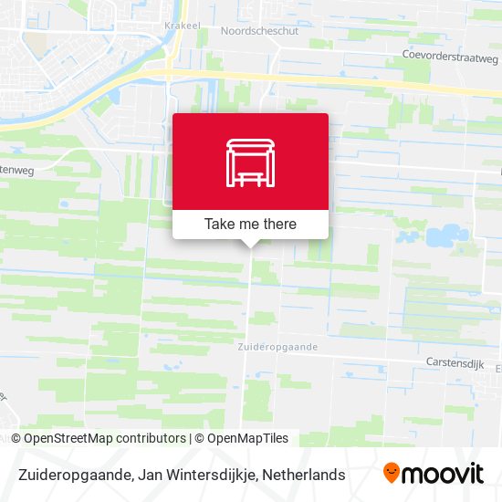 Zuideropgaande, Jan Wintersdijkje map