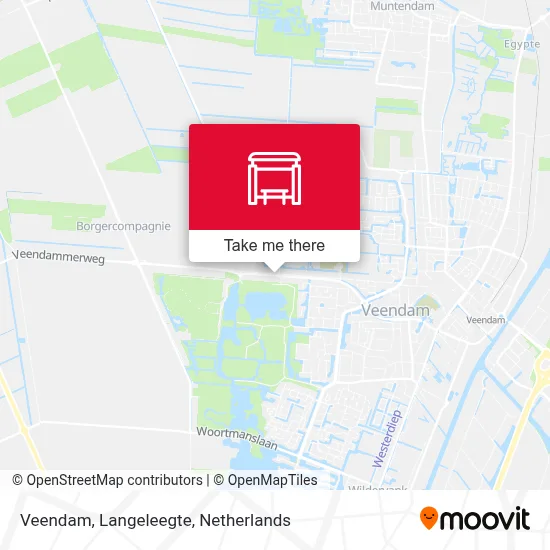 Veendam, Langeleegte map