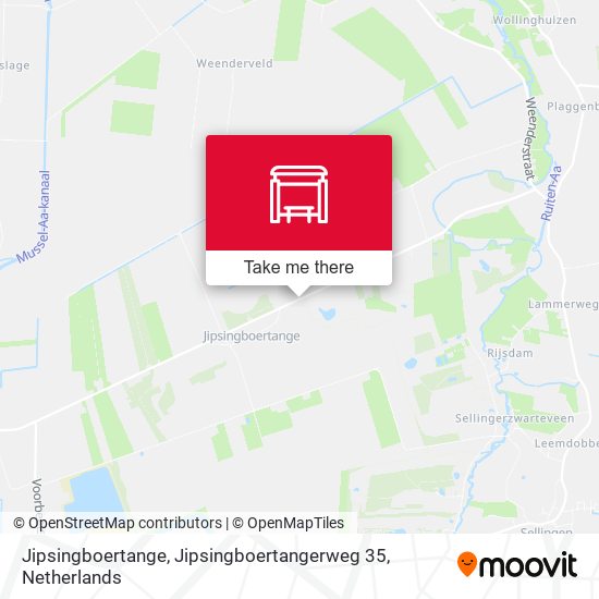 Jipsingboertange, Jipsingboertangerweg 35 map