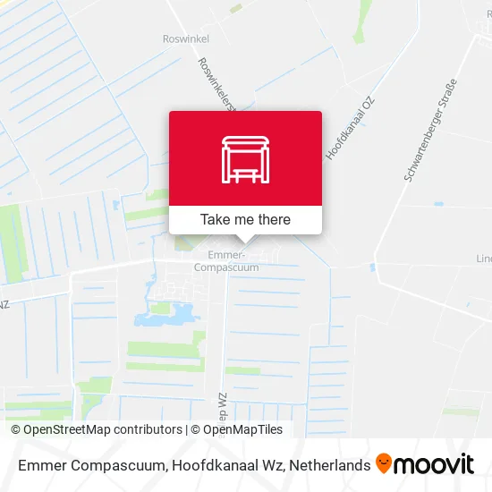 Emmer Compascuum, Hoofdkanaal Wz map