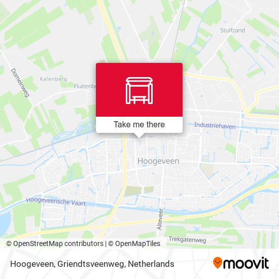 Hoogeveen, Griendtsveenweg map