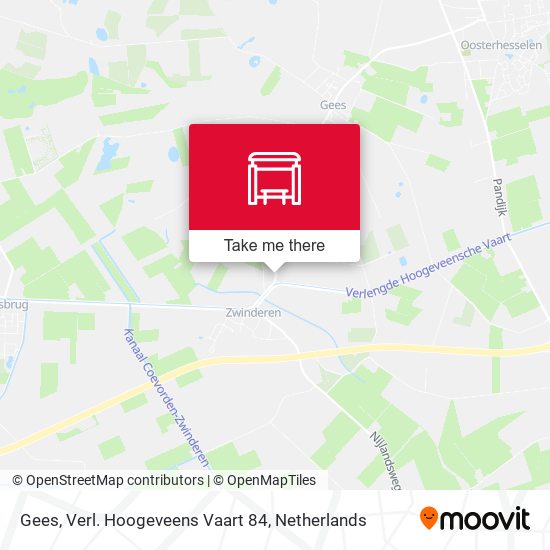 Gees, Verl. Hoogeveens Vaart 84 map