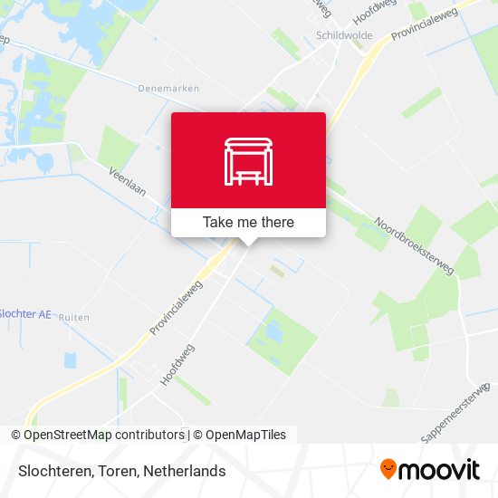 Slochteren, Toren map