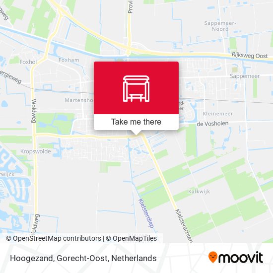 Hoogezand, Gorecht-Oost map