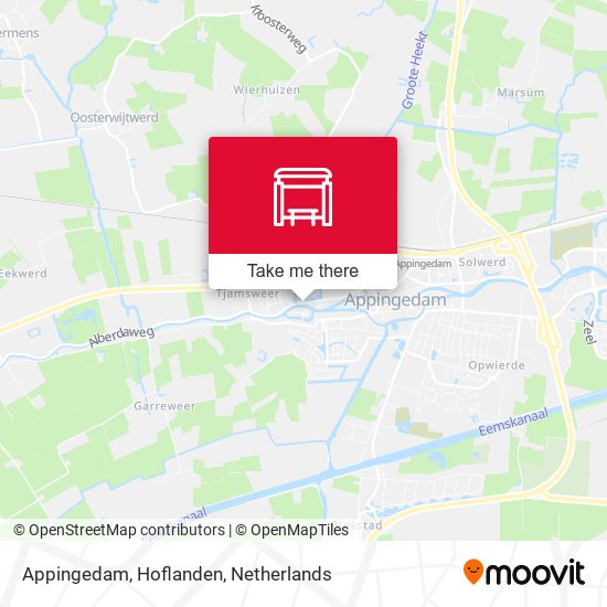 Appingedam, Hoflanden map