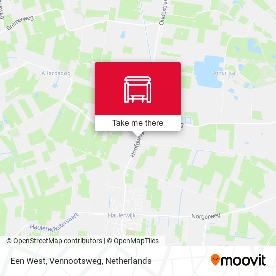 Een West,  Vennootsweg map