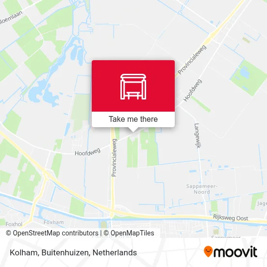 Kolham, Buitenhuizen map
