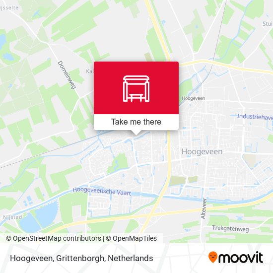 Hoogeveen, Grittenborgh map