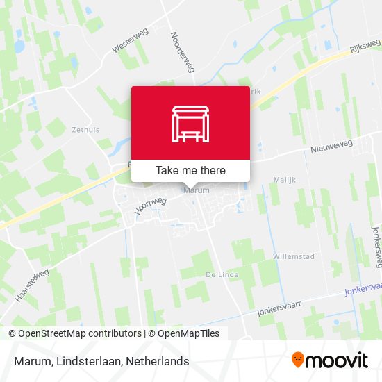 Marum, Lindsterlaan map