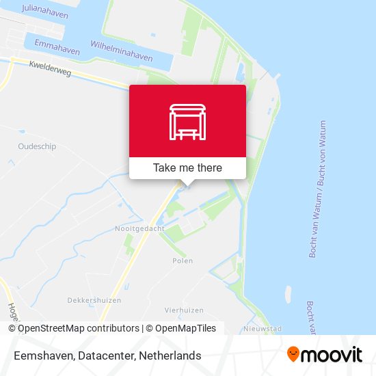 Eemshaven, Datacenter map
