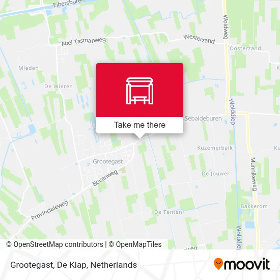 Grootegast, De Klap Karte