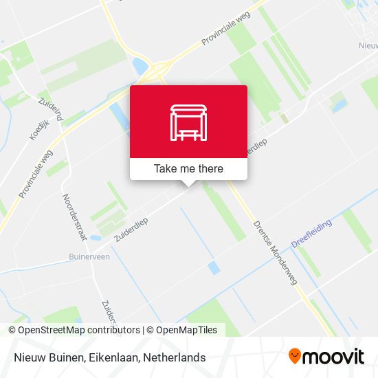 Nieuw Buinen, Eikenlaan map
