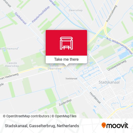 Stadskanaal, Gasselterbrug map