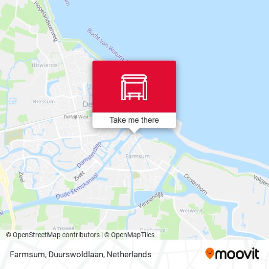 Farmsum, Duurswoldlaan map
