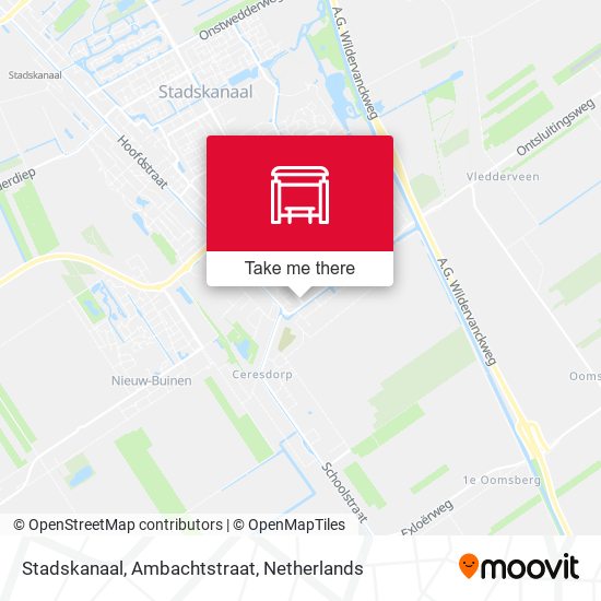 Stadskanaal, Ambachtstraat map