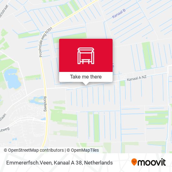 Emmererfsch.Veen, Kanaal A 38 map