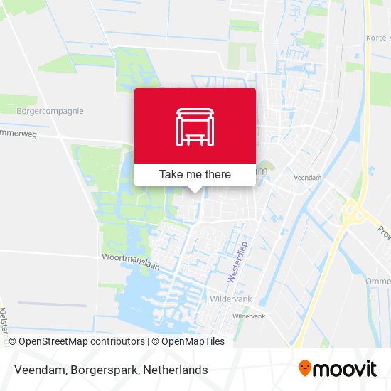 Veendam, Borgerspark map