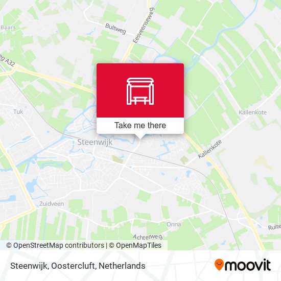 Steenwijk, Oostercluft map