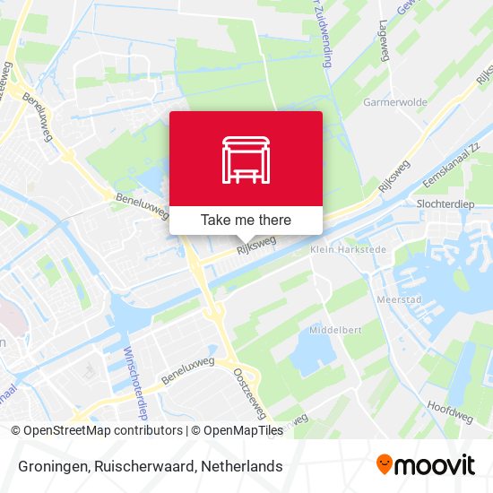 Groningen, Ruischerwaard map