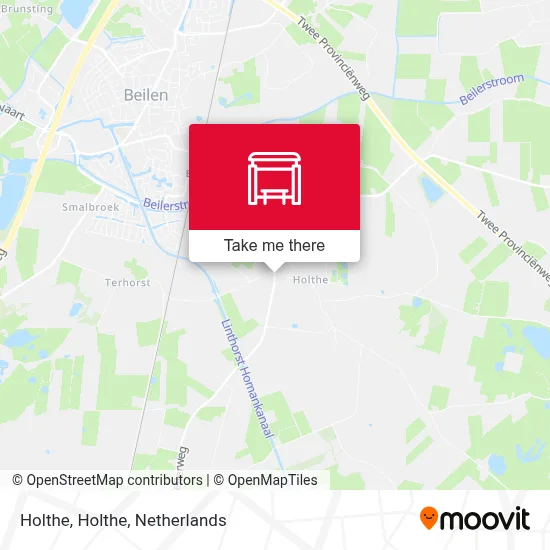 Holthe, Holthe map
