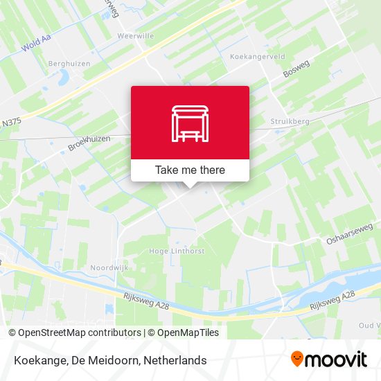 Koekange, De Meidoorn map