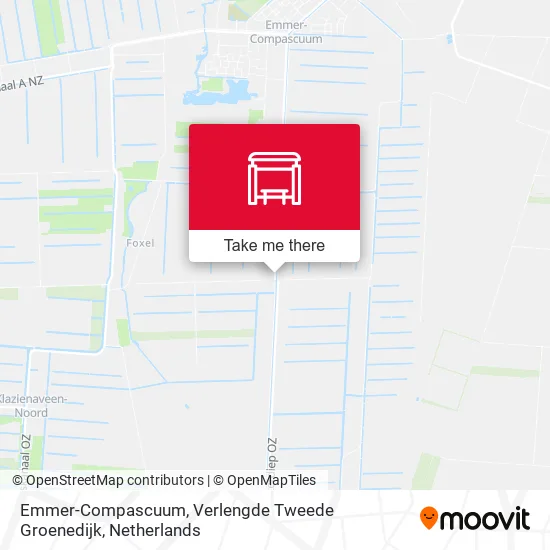 Emmer-Compascuum, Verlengde Tweede Groenedijk map