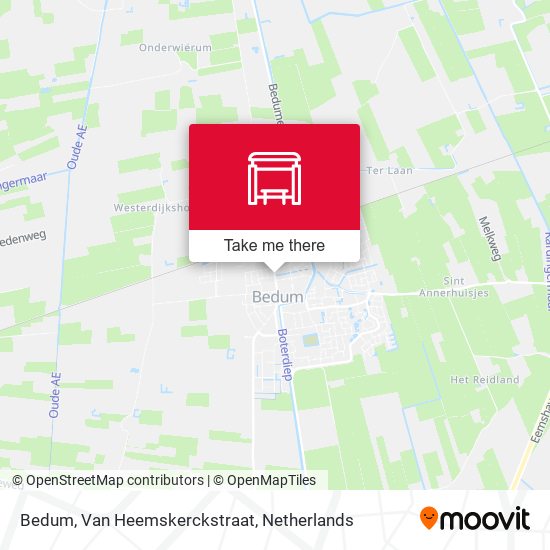 Bedum, Van Heemskerckstraat map