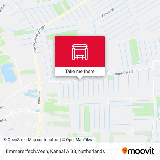 Emmererfsch.Veen, Kanaal A 38 map