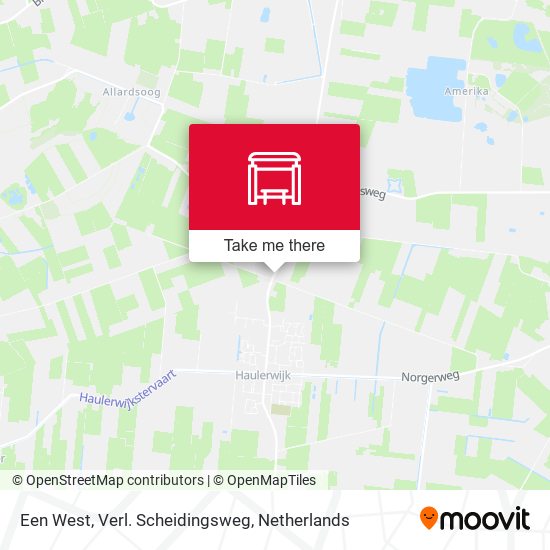 Een West, Verl. Scheidingsweg map