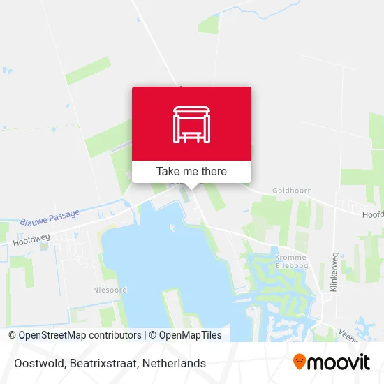 Oostwold, Beatrixstraat map