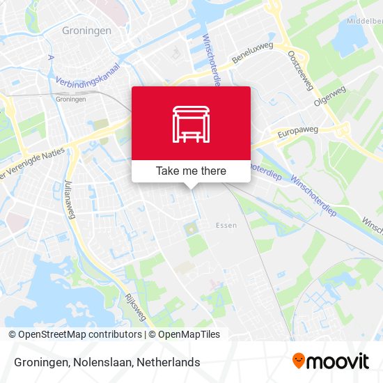 Groningen, Nolenslaan map