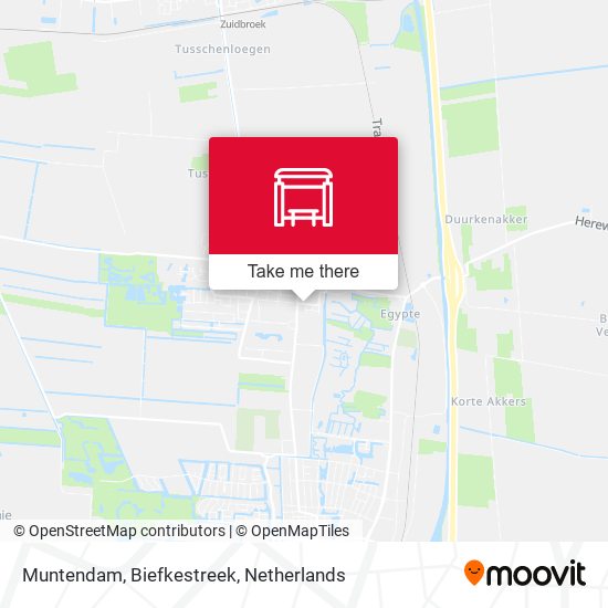 Muntendam, Biefkestreek map