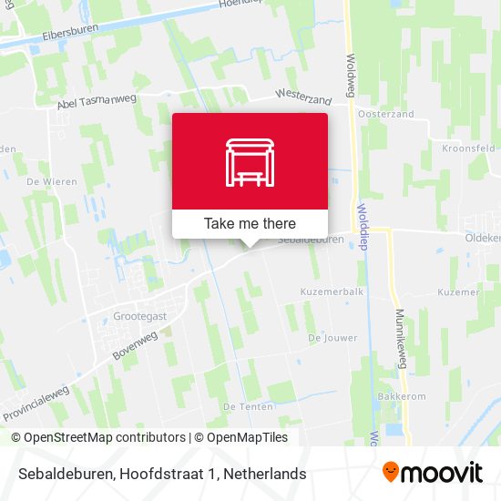Sebaldeburen, Hoofdstraat 1 map