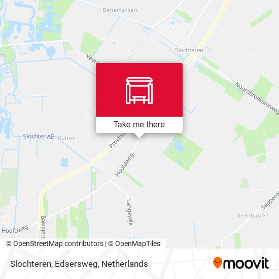 Slochteren, Edsersweg map