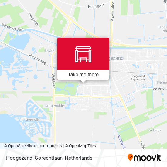 Hoogezand, Gorechtlaan map