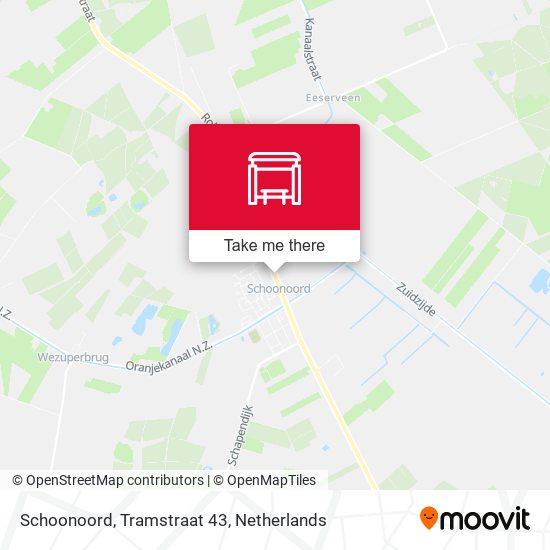 Schoonoord, Tramstraat 43 map