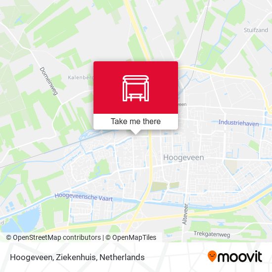 Hoogeveen, Ziekenhuis map