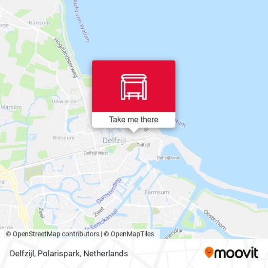 Delfzijl, Polarispark map