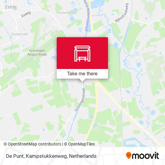 De Punt, Kampstukkenweg map