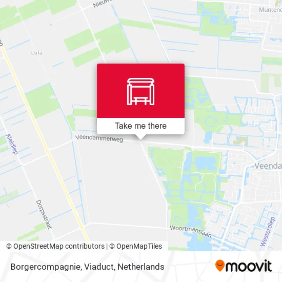 Borgercompagnie, Viaduct map