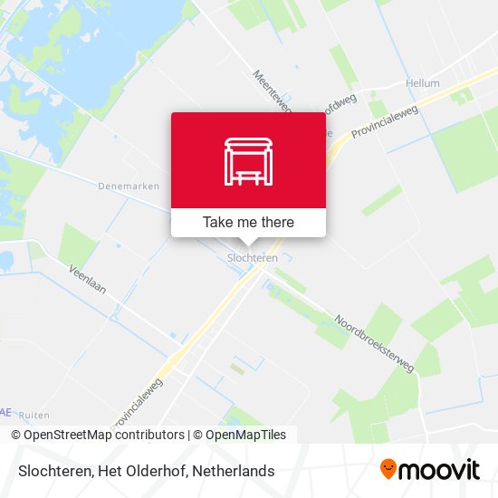 Slochteren, Het Olderhof map