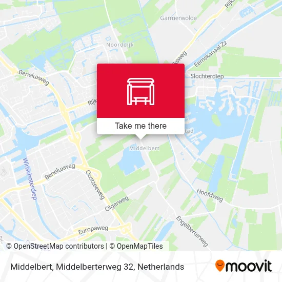 Middelbert, Middelberterweg 32 map