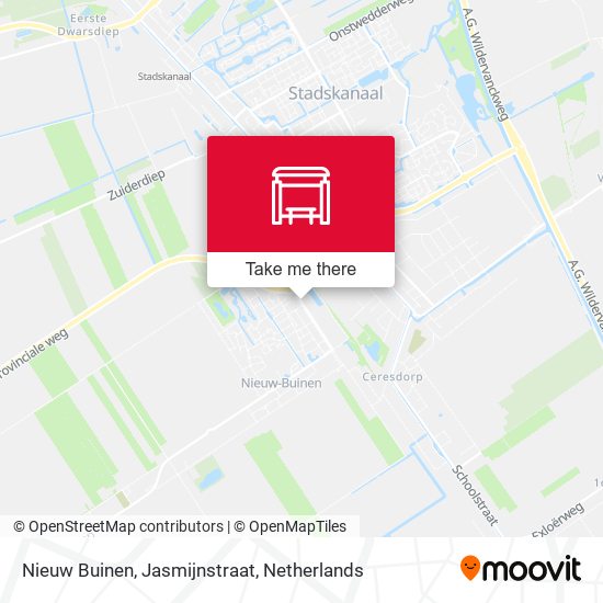 Nieuw Buinen, Jasmijnstraat map