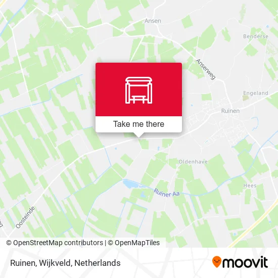 Ruinen, Wijkveld map