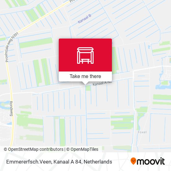 Emmererfsch.Veen, Kanaal A 84 map